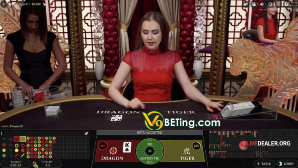 Chơi rồng hổ ở sảnh AG Casino V9bet