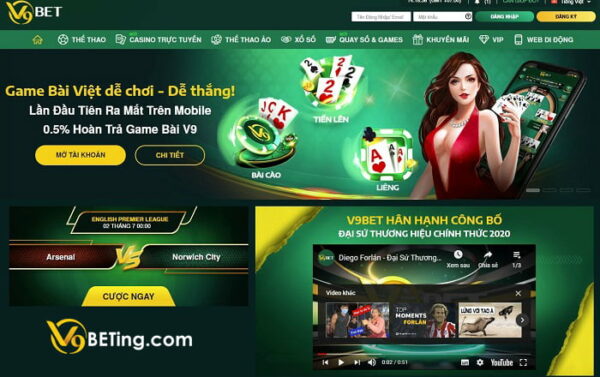 Đăng nhập V9bet là lựa chọn hoàn hảo khi bạn có nhu cầu chơi game cá cược