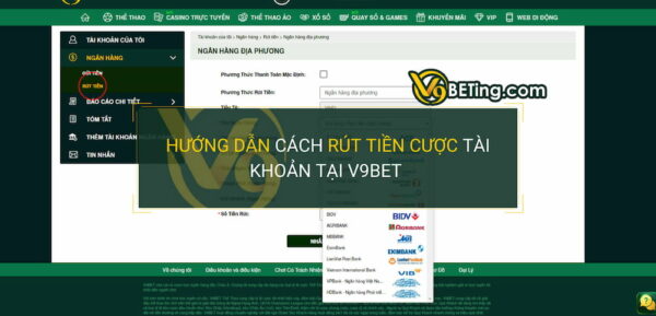 Điều kiện rút tiền V9bet là gì?