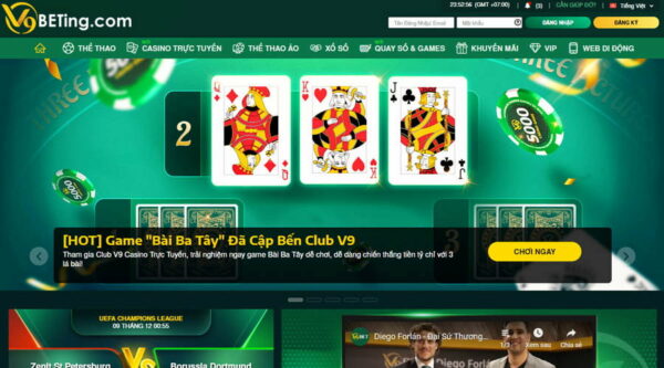 Nhà cái V9bet xác thực tin đồn lừa đảo là không có thật