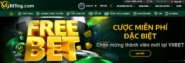 Truy cập mậu binh V9bet và cá cược ngay