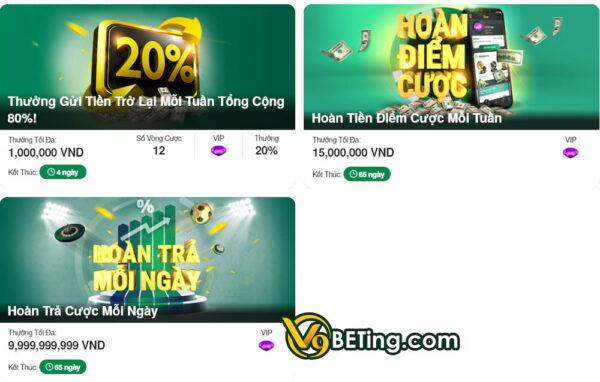 Khuyến mãi V9bet hấp dẫn