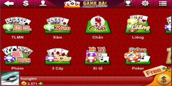 Cách chơi game đánh bài online